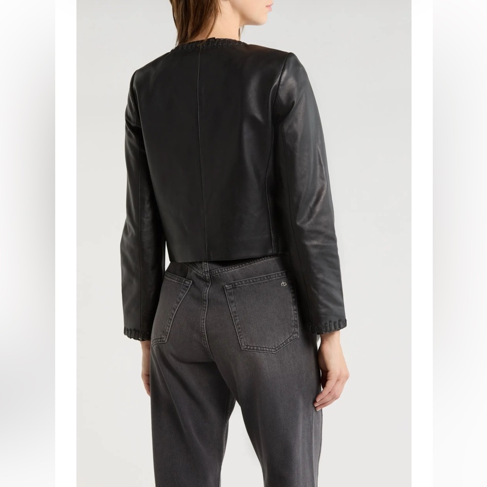 rag & bone Chloe Leather Jacket - Picture 2 of 5